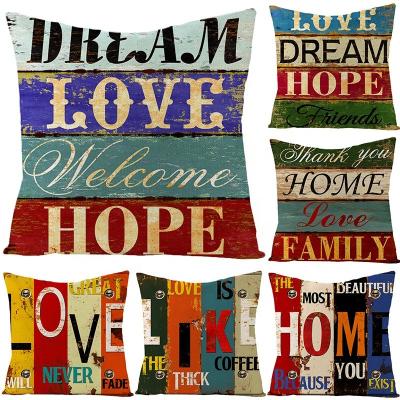 China Amazon Retro Book Folder Series Decorative Pillow Case Cotton Tile Shape Non-Toxic Home Canvas Pillow Cover for sale