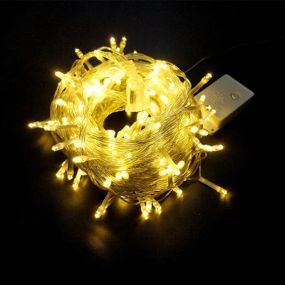 China Plug Design Amazon Christmas LED String Lights Party Wedding Holiday Decoration Outdoor Fairy Garland Light for sale