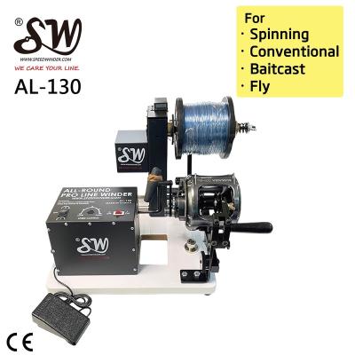 China Taiwan Factory Good Quality AL-130 Spinning / Aerial / Electric / Fly Line Reel Fishing Winder Machine for sale