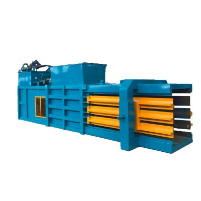 China Automatic horizontal metal baler for waste paper / cardboard / PET bottle / Hydraulic press waste paper baler machine for sale