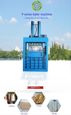 China Used Clothes Baler  / Used Clothes Bundling Machine for sale