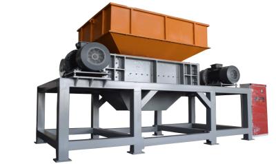 China Metal Shredder PLC Control Metal Recycling Machine Double Shaft Scrap Metal Shredder for sale