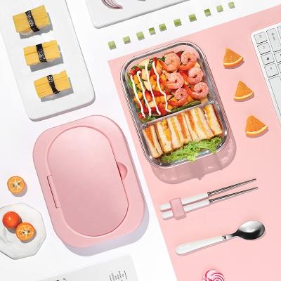 China Vacuüm van het Glasbento box 1040ml Eco van BPA Vrije Vriendschappelijke Hittebestendig Te koop