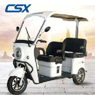 China China Supply Cheap Passenger 3 Wheels 4 Seats Passenger Electric Tricycles for sale