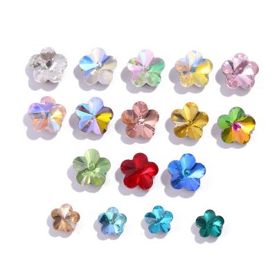 China Pointback Shuaizhi Factory Flower K9 Crystal Glass Rhinestone For 3D Rhinestone Nail Decoration for sale