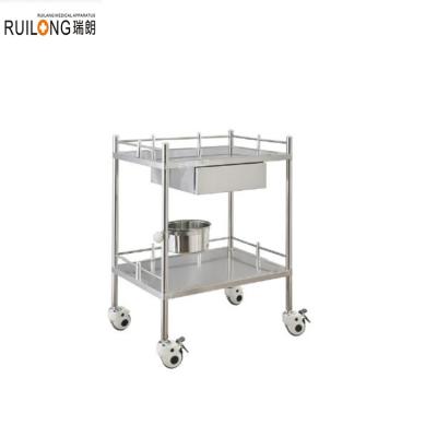 China First Line Inpatient Ward Drugs Resuscitation Trolley RT-025B Icu Accident Hospital Emergency Trolley Modern Medical Manufacturers for sale