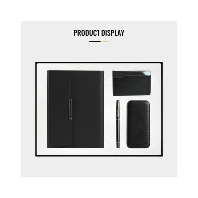 China New Design Business Men's Hotel and Office Holiday Resort Gift Main Chain Pen Mobile Power Supply Car Gift Box Luxury Set Good Quality Card Case for sale