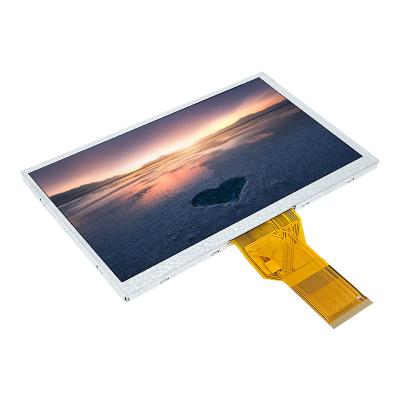 China Custom Optional Resistive Touch Screen 800*480 7.0 Inch Screen LCD Video Wall Display Panel for sale