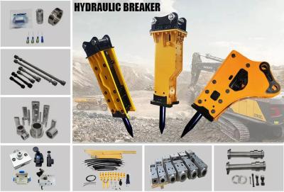 China Excavator Side Hydraulic Rock Breaker Hammer Box Silence 200mm 280bar for sale