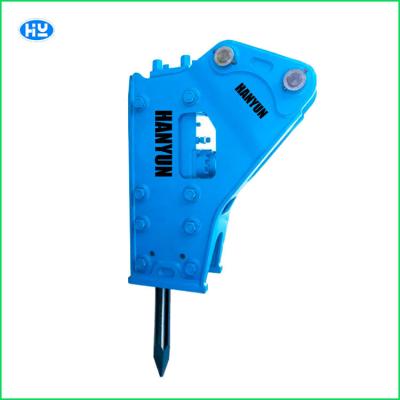 China Mini Digger Hydraulic Rock Breaker Hammer-Backhoe 40CRMO 25-70t Staal Met hoge weerstand Te koop