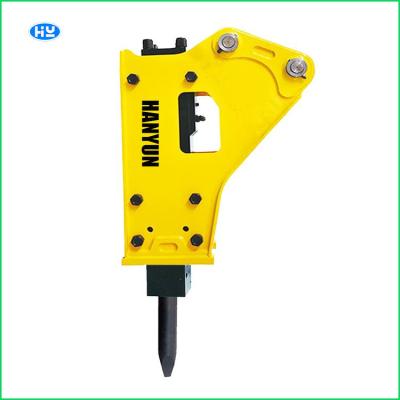 China Mini Crawler Hydraulic Excavator Hammers-het Staal42crmo Breker van de Rotslegering Te koop