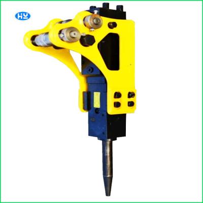 China Excavador hidráulico amarillo Hammers Stone Breaker 28-35t 155m m Rod en venta