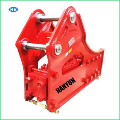 China 25-30t 155mm Hydraulic Excavator Hammers Jack Head Skid Steer Concrete Breaker for sale