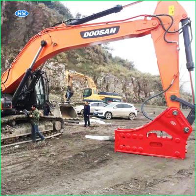 China 40CRMO 42CRNIMO hydraulischer Hammer des Felsen-Hammer-Unterbrecher-12-18T für Mini Excavator zu verkaufen