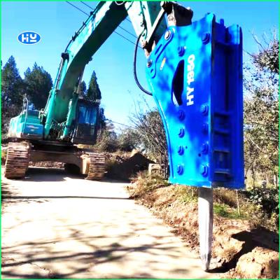 China 40CRMO Hydraulic Demolition Hammer 55-60 Tons Building Concrete Pavement Breaker for sale