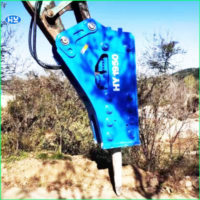 China 42CRMO 40CRMO Chisels Rock Hydraulic Breaker Hammer 50-60 Tons Excavator for sale