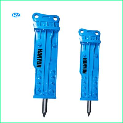 China Light Duty Hydraulic Rock Breaker HYUNDAI 45mm Chisel Skid Steer Breaker Hammer for sale