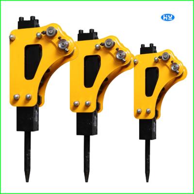 China DOOSAN Round Hydraulic Jack Hammer 68mm Chisels Mini Excavator Jack Hammer for sale