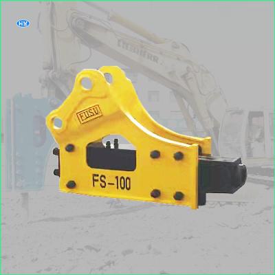 China Chisel 100mm Impact Rock Breaker 40CRMO 12t Rock Drill Breaker Excavator for sale