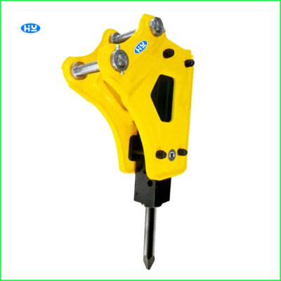 Cina L'escavatore giallo Mounted Hammer di Q235B 120mm cesella la macchina per battere a martelli idraulica in vendita