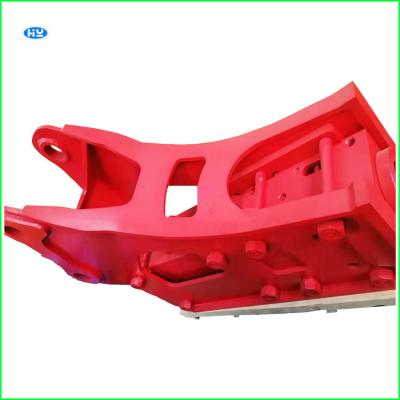 China 75mm Rod Red Hydraulic Hammer Machine für Mini Excavator Q345B zu verkaufen