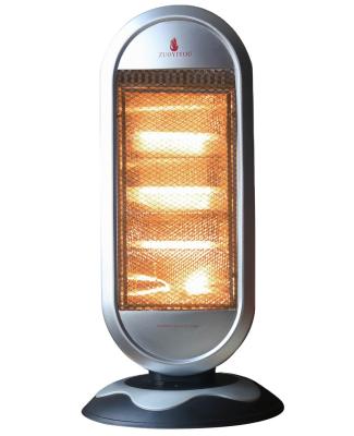 China Household New Heater High Quality Portable Halogen Heater Warmer With Tip Above Small Switch Tower Heater for sale