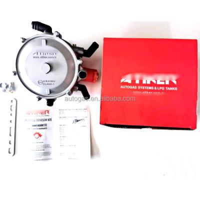 China ATIKER LPG Aluminum Electronic Reducer Gas Injection Regulation Kit for sale