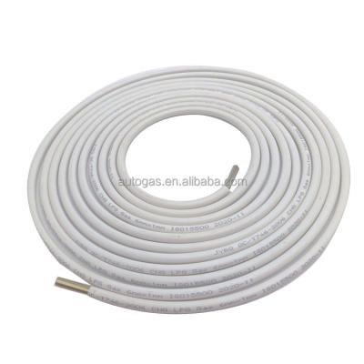 China Plastic high quality lpg high pressure tube hose fuel line carbon steel CNG carbon steel Autogas high pressure pipe for automobiles for sale