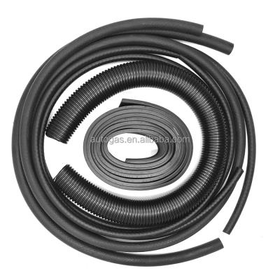 China Rubber Hose IS9001 Hose Injectors Autogas CNG Vehicles CNG Natural Gas Hose Lpg Gas Hose With ISO Standard Auto Rubber Tube for sale