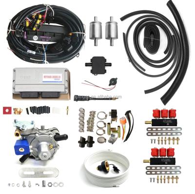 China AC300 6CYL LPG Plastic Full Kit Sequential Injection Full Kit Automotive LPG CNG NGV BPL ECU Control Unit Autogas CNG Kit for sale