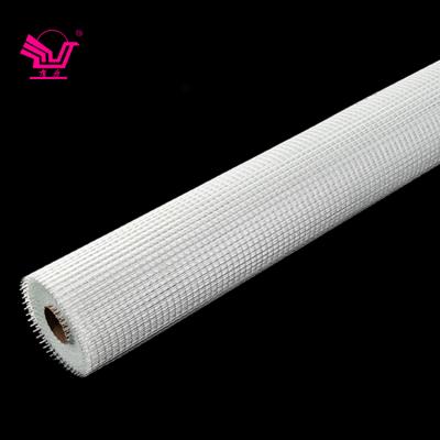 China 50g/m2 Modern Fiberglass Mesh Net Heat Insulation Materials For Marble And Mosaic Backing White Fiberglass Net for sale