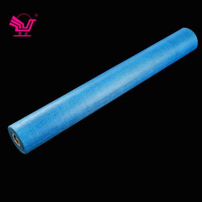 China Modern High Quality Blue Fiberglass Reinforced Mesh Fabric Mosaic Filter Cloth 110g Blue Fiberglass Reinforced Mesh Cloth for sale