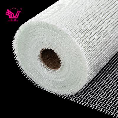 China Modern Heat Insulation Materials Fiberglass Mesh Rolls For Mosaic Plaster Wire 130g Alkali Resistant Mesh Fiberglass Mesh for sale