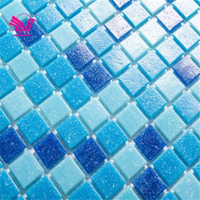 China Modern High Quality Custom Glass Mosaic Tile Bath Backsplash Wall Mirror Mosaic Glass Tile for sale