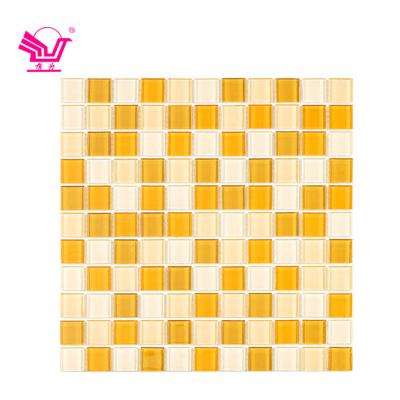 China Modern Best Selling Hot Chinese Glass Backsplash Octagon Durable Kitchen Tile Mosaic Products Glass Mosaic for sale