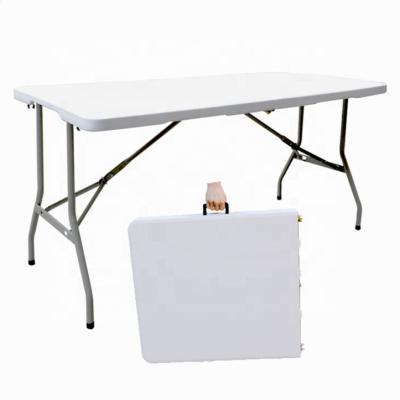 China Mail Packing Y Kitchen Garden Outdoor White Plastic Folding Tables and Chairs for Weeding for sale