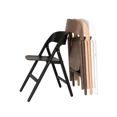 China Outdoor Banquet Chair Solid Wood Modern Folding Chair for Living/Dining in Restaurant/Wedding Room for sale