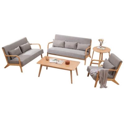 China Living Room Furniture Latest Customized Exquisite Workmanship Sectional Sofa with Wood Leg Wood Leg Living Room Sofa Set for sale