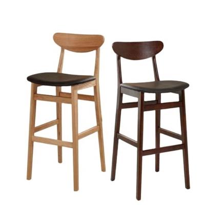 China High Counter Bar Stool Chair With PU Leather Seat For Leisure Facilities Weight Limit 250kg With Leisure Facilities for sale