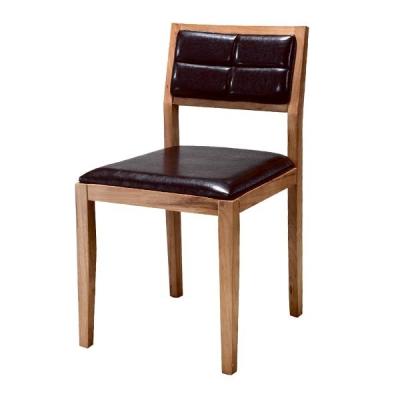 China Adjustable Durable And Trendy Handle Chair Natural Wooden Cafe Chair with Cushion Dining Room Chair Frames in Bulk for sale