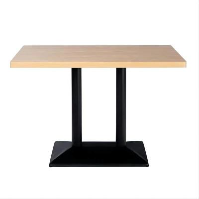 China Modern Design Rectangle Wood Dining Table  for Restaurant Table Furniture for sale