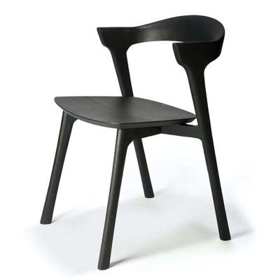 Cina Confortevole ed elegante poltrona Nordica in legno per hotel Garden Coffee Shop 53cm*50cm*76cm in vendita