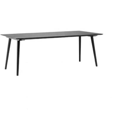 China Home Furniture Solid Wood Rectangle Dinning Table for Modern Restaurants for sale