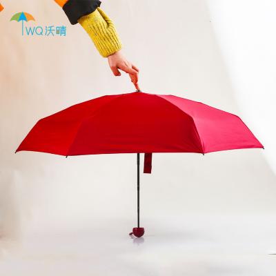 China Lady Minimalist High-quality Umbrella Mini Pocket Umbrella Plain Color for Women for sale