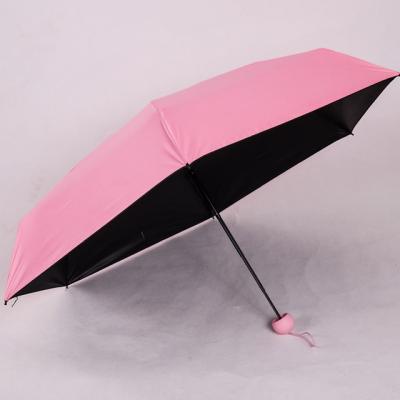 China Minimalist Mini Folding Umbrella Capsule Umbrella Customized 5 Per Times for sale