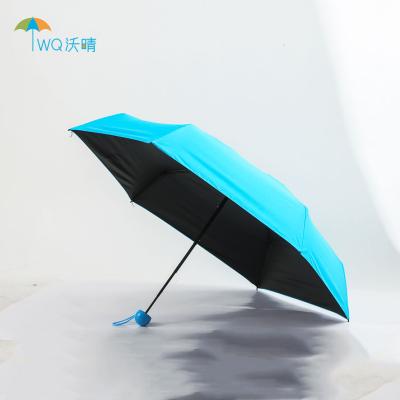 China Mini Umbrella Portable Mini Umbrella Pocket From Umbrella Light 3 Fold Mini Cheap Small Umbrella Super Factory for sale