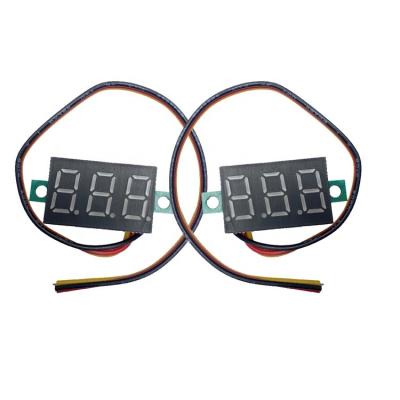 China Factory Direct Wholesale Electronic DC Power Meter Single Phase Led To Display Digital DC Voltmeter for sale