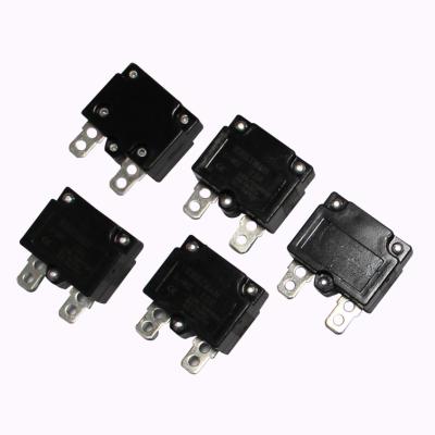 China Black Overcurrent Manual Reset Thermal Protector Mini Circuit Breaker 1000Amp *125 VC20AMP* 205VAC Type for sale