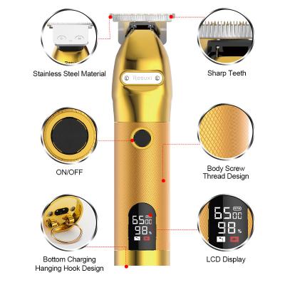 China Customizable RV Logo Hair Trimmer Men Hair Trimmer Rechargeable Cordless Rechargeable Hair Trimmer For Men for sale