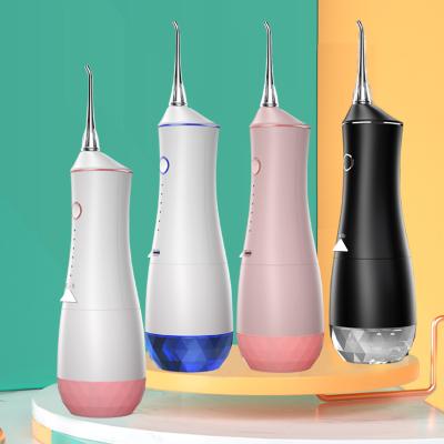 China RV Personal Care Portable Electric Rechargeable Oral Irrigator Dental Cordless Oral Water Flosser for sale